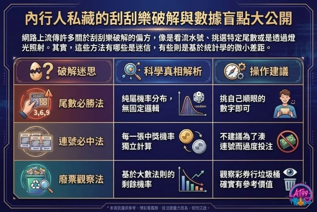 【2026馬年刮刮樂怎麼挑】中獎率、挑選秘訣與破解教學 2 刮刮樂中獎公式